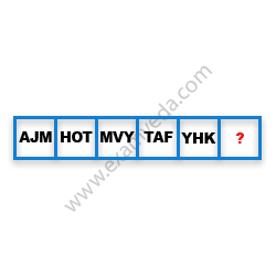 Missing Character Finding mcq question image Missing Character Finding mcq question image