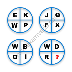 Missing Character Finding mcq question image