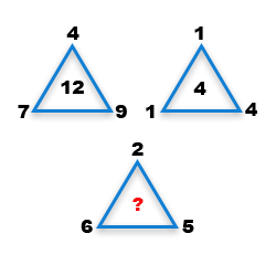 Missing Number Finding mcq question image Missing Number Finding mcq question image