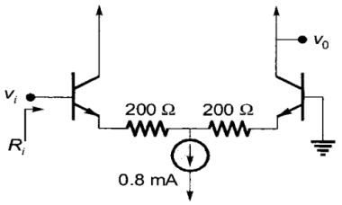 Analog Electronics mcq question image