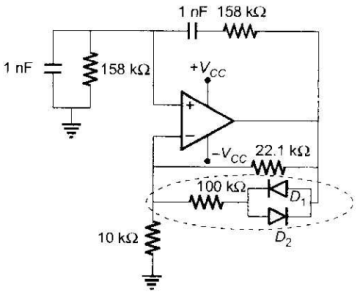 Analog Electronics mcq question image