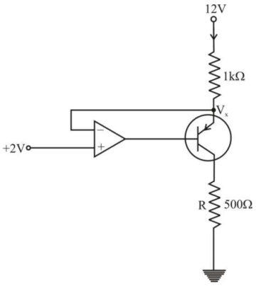 Analog Electronics mcq question image