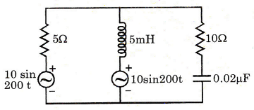 Network Theory and Analysis mcq question image Network Theory and Analysis mcq question image