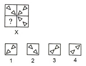 Completion of Incomplete Pattern mcq question image Completion of Incomplete Pattern mcq question image