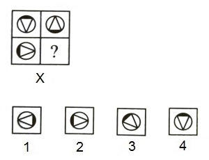 Completion of Incomplete Pattern mcq question image Completion of Incomplete Pattern mcq question image