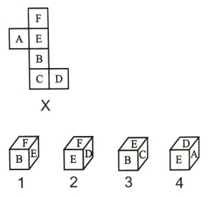 Cubes and Dice mcq question image Cubes and Dice mcq question image