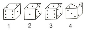 Cubes and Dice mcq question image