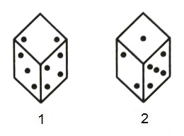 Cubes and Dice mcq question image Cubes and Dice mcq question image