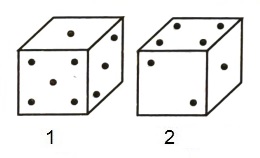 Cubes and Dice mcq question image Cubes and Dice mcq question image