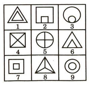 Grouping of Identical Figures mcq question image Grouping of Identical Figures mcq question image
