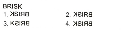 Mirror Images mcq question image Mirror Images mcq question image