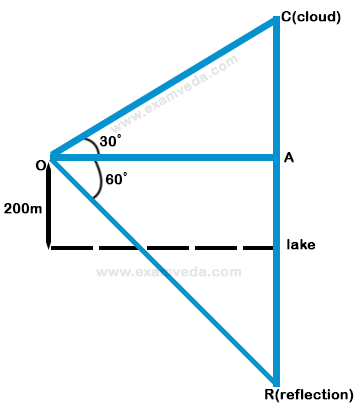 Height and Distance mcq solution image Height and Distance mcq solution image