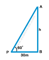 Height and Distance mcq solution image Height and Distance mcq solution image