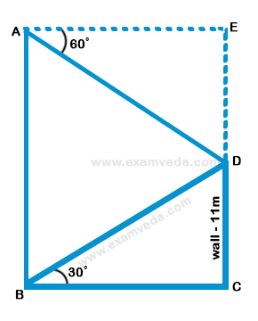 Height and Distance mcq solution image Height and Distance mcq solution image
