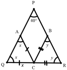 Triangles mcq solution image Triangles mcq solution image