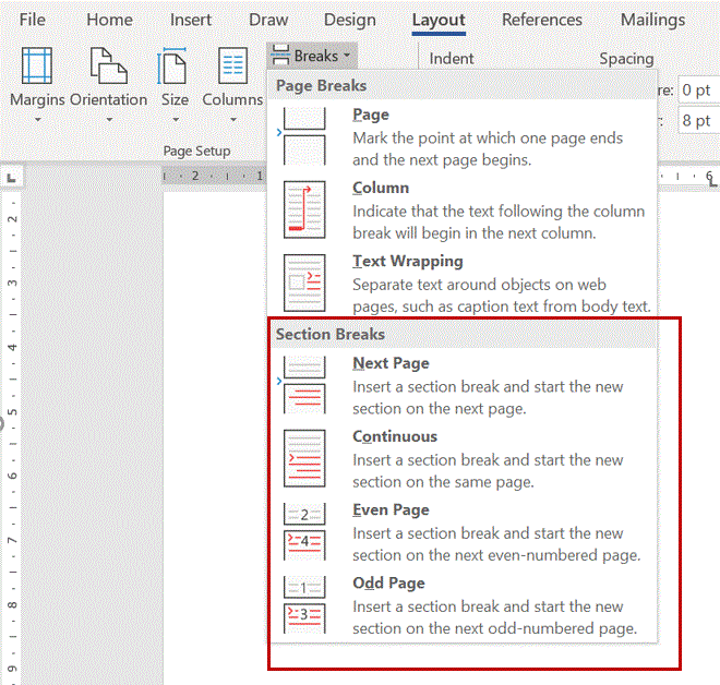 MS Word mcq solution image