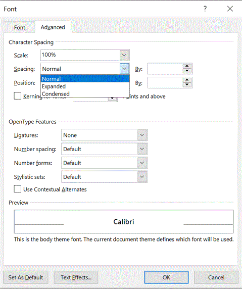 MS Word mcq solution image