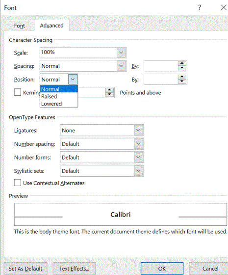 MS Word mcq solution image