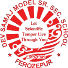 Dev Samaj Model Senior Secondary School Logo