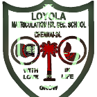 Loyola Matriculation Higher Secondary School Logo
