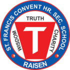 St Francis Convent Higher Secondary School Raisen Logo