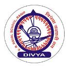K R Raval Secondary School Logo