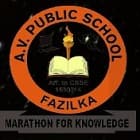 A V Public School Logo