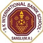 S K International Sainik School Logo