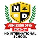 N.D. International School Logo