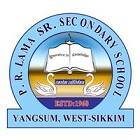 Pema Rinzing Lama Senior Secondary School Yangsum Logo