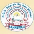 Government GGS Adarsh Secondary School Logo