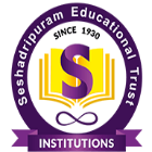 Seshadripuram Composite PU College Logo