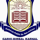 Adarsh Public Senior Secondary School Logo