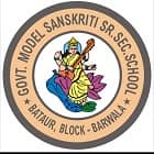 Government Model Sanskriti Senior Secondary School Logo