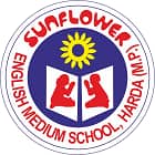 Sunflower English Medium High School Harda Logo