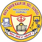 Mata Sahib Kaur Senior Secondary School Logo