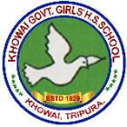Khowai Government Girls H.S. School Logo