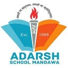 Adrash Vidya Mandir Mandawa Jhunjhunu Logo