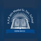 A A R Jain Model Senior Secondary School Logo