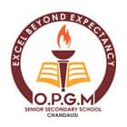 Om Prakash Ganapati Memorial School Logo