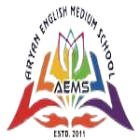 Aryan English Medium School Gudari Logo