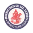 Mother India Senior Secondary School Logo