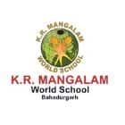 K R Mangalam World School Logo