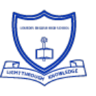 Lourdes English High School Logo