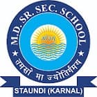 M D Senior Secondary School Logo
