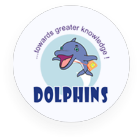 Dolphins High School Logo