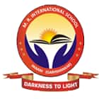 M R International School Logo