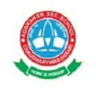 Adarsh Senior Secondary School Logo